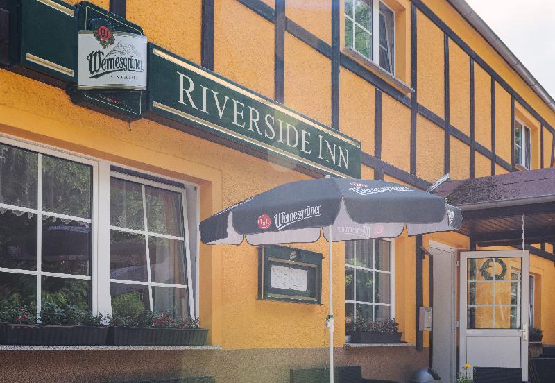 Riverside Inn Oderberg Exteriör bild